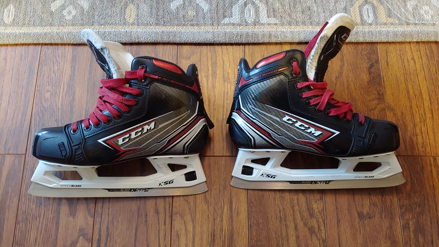 Senior Used CCM Jetspeed ft460 Hockey Goalie Skates Regular Width Size 6.5