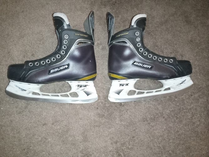Senior Used Bauer Supreme ONE80 Hockey Skates Size 8