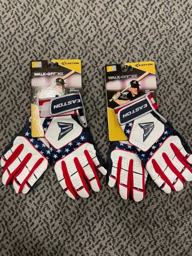 Easton 2-Pack Walk Off Adult Large batting gloves
