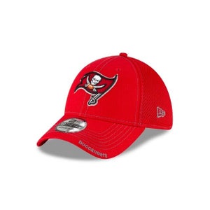 2022 Tampa Bay Buccaneers New Era 39THIRTY NFL Neo Stretch Flex Mesh Cap Hat Red