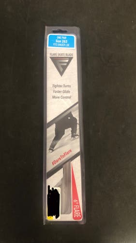 New Flare Blades for Bauer Edge Skates-All Sizes