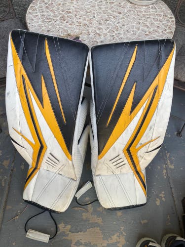 Used 34" Regular Optik 2 Goalie Full Set