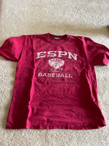 Red Espn Used Large  Shirt