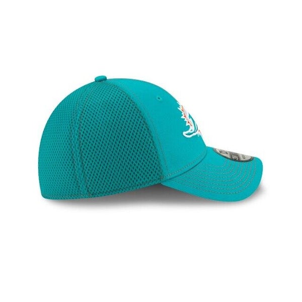 New Era Men's Miami Dolphins Neo Flex Aqua Stretch Fit Hat