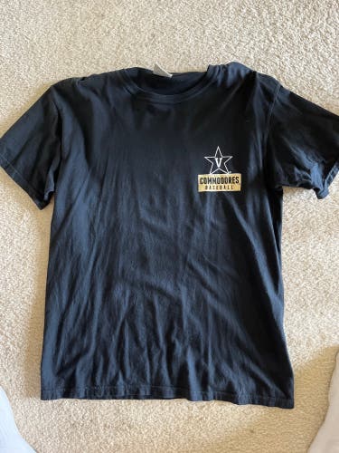 Vintage Vanderbilt Baseball Used Medium  Shirt