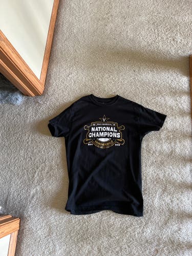 Black Vanderbilt Baseball Natty Champs Used Medium  Shirt