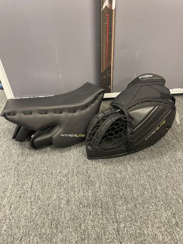 New Senior Bauer Hyperlite Glove And Blocker