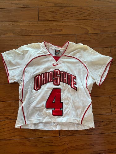 Ohio State Game Worn Lacrosse Jersey