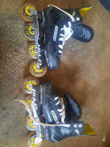 Used Bauer RS Inline Skates Regular Width Size 6