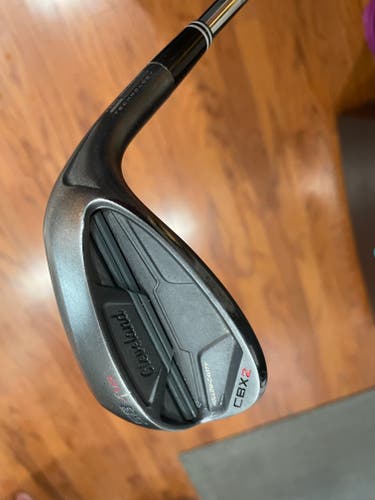 Used Men's Cleveland Right Handed CBX2 Wedge Regular Flex 58 Degree Steel Shaft