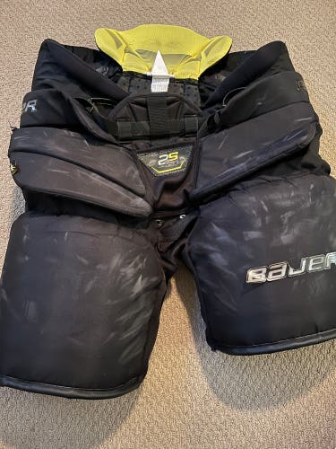 Used Large Bauer Supreme 2S Pro Hockey Goalie Pants