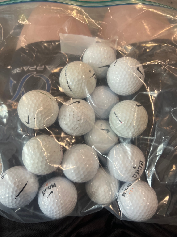Lot of 15 Nike Golf Balls