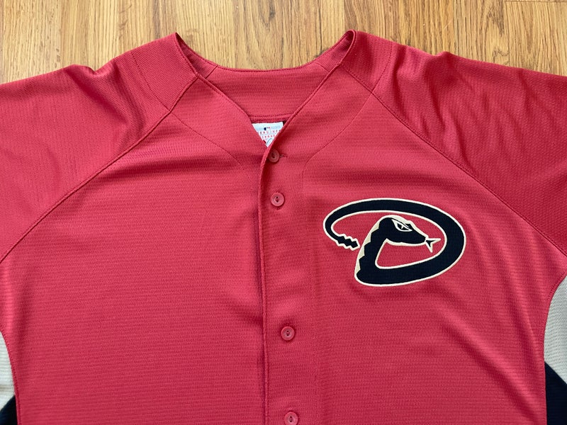 Authentic Arizona Diamondbacks Majestic Game jersey size 46 O’Connor #4 Red  2
