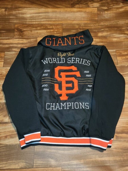 RARE San Francisco Giants NIKE Black Pullover Windbreaker Jacket