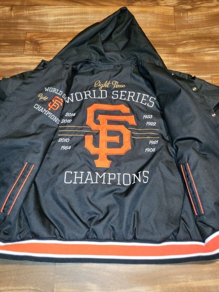 RARE San Francisco Giants NIKE Black Pullover Windbreaker Jacket