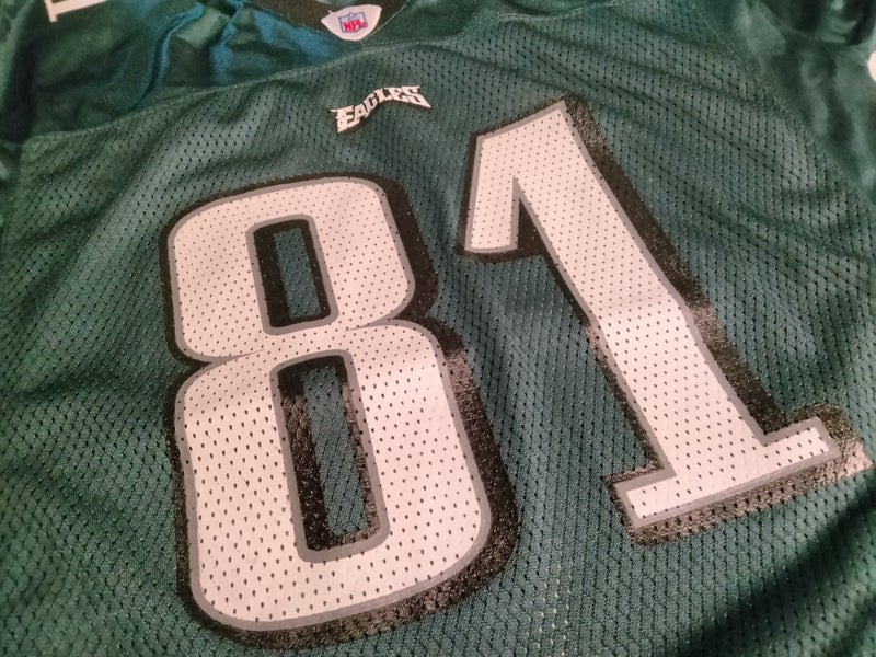 NFL,Philadelphia Eagles Terrell Owens #81,Youth,Unisex,X-Large,Green,NFL  Jersey