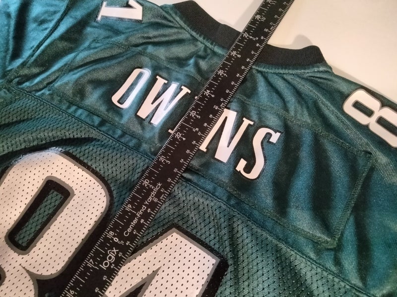 Terrell Owens #81 Philadelphia Eagles Super Bowl NFL Jersey Youth L 14-16  child