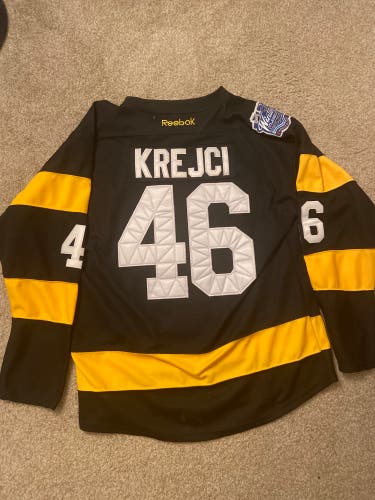 David Krejci 2016 Boston Bruins Winter Classic Jersey