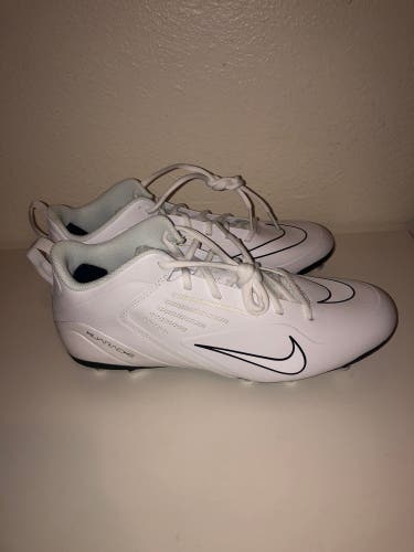 Size 11 Nike Alpha Huarache 8 Varsity Lacrosse Cleats CZ6558-101