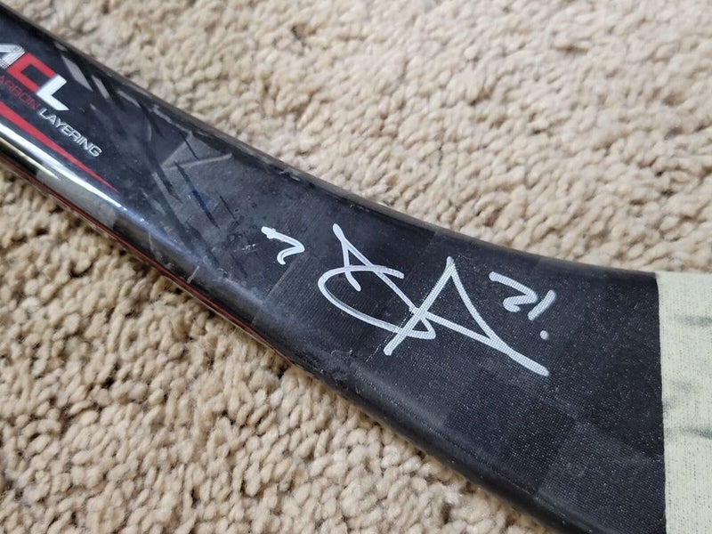 Evgeni Malkin Autographed Easton Synergy HTX Game Used Hockey