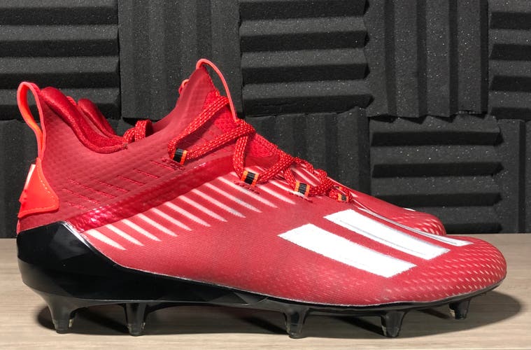 Adidas Adizero Football Cleats Cardinal Red Black EH1313 Men’s size 9