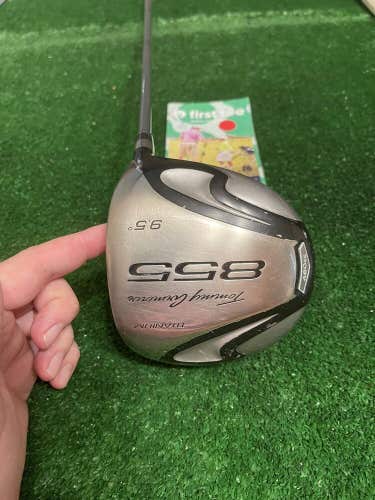 Tommy Armour 855 9.5* Driver Stiff Graphite Shaft