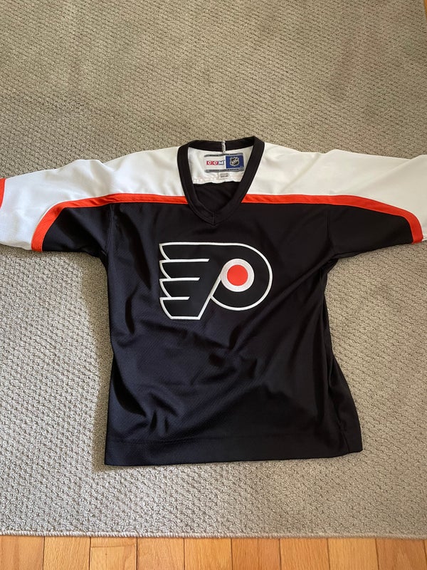 90's John LeClair Philadelphia Flyers CCM NHL Jersey Size XXL – Rare VNTG