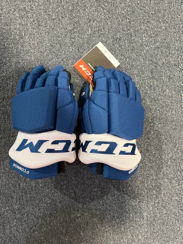 New Blue CCM HGTKPP Pro Stock Gloves Colorado Avalanche O’Connor 14”
