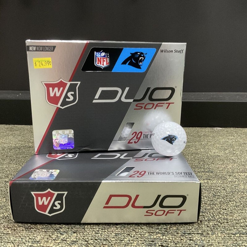 Wilson Staff Duo Soft + NFL Golf Balls White, Dallas Cowboys