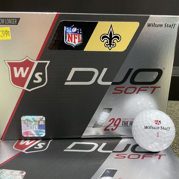 Wilson Staff Duo Soft + NFL Logo Golf Balls Kansas City Chiefs 12