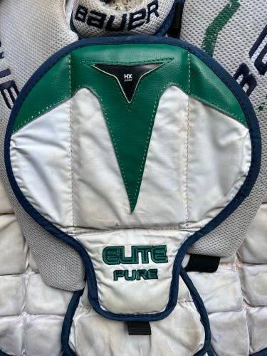 Used Large Bauer Elite Goalie Chest Protector
