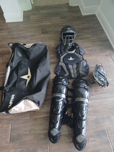 Used All Star System 7 Catcher's Set