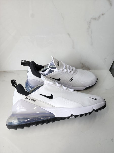 Nike Air Max 270 Shoes Golf Shoes Platinum SidelineSwap