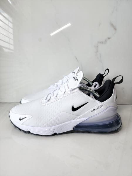 Nike Nike Air Max 270 GOLF Shoes Golf Shoes White Platinum