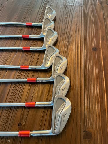 MENS Right Handed Extra Stiff Flex Steel Shaft MP 25 Iron Set