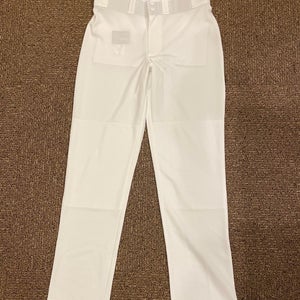 White Adult Men's New Small Mizuno Game Pants