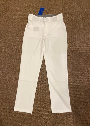 White Adult Men's New Small Mizuno Game Pants