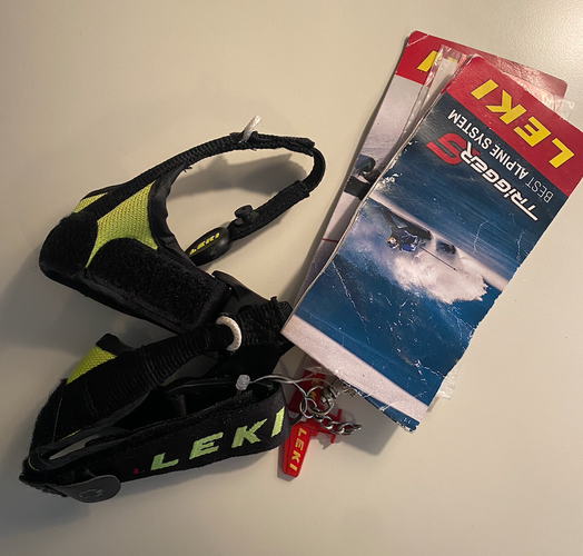New Leki Trigger S pole straps