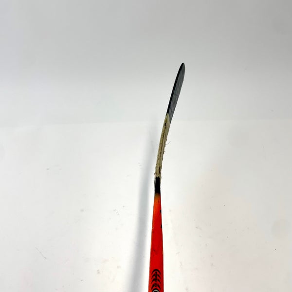 Used Left Handed Orange Easton Synergy, Heel Curve Unknown Flex, Marchment #X215