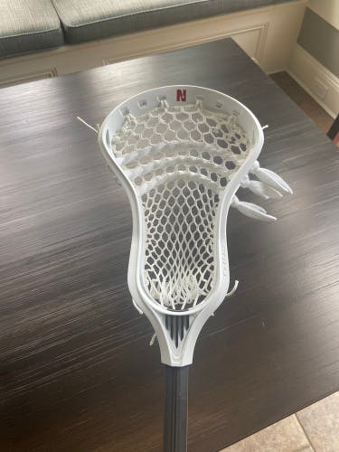 New Attack & Midfield Strung Hzrdus Head With Used Dragonfly i9 Shaft And Silverfin Butt end