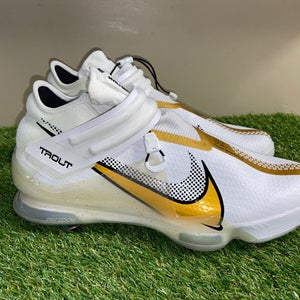 Mens Nike Air Force Zoom Mike Trout 7 Baseball Cleats CI3134-106 Size 11 NEW
