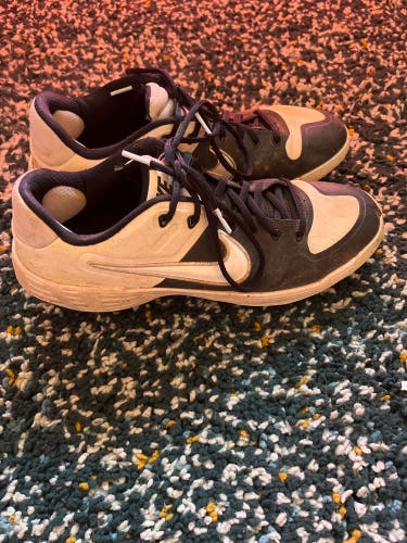 Nike Alpha Huarache Elite 2 Size 10 Metal