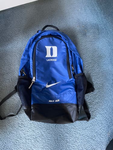 Nike Duke lacrosse backpack