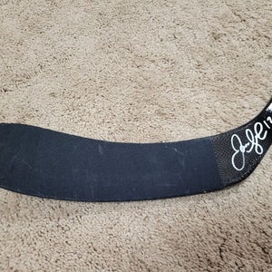 JAROME IGINLA 2013 Signed Pittsburgh Penguins NHL Game Used Hockey Stick COA
