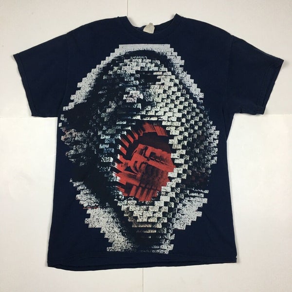 Waters The Wall Live Tour 2012 Blue Graphic T-Shirt Down The Wall | SidelineSwap