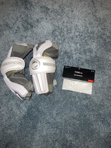 Used Large Maverik Rome Arm Pads And Stringking 4s