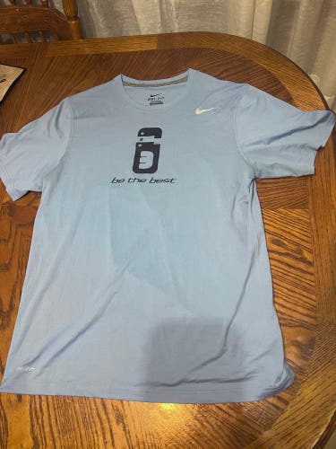 3D Lacrosse Be The Best Nike Dri Fit Shirt Size Medium