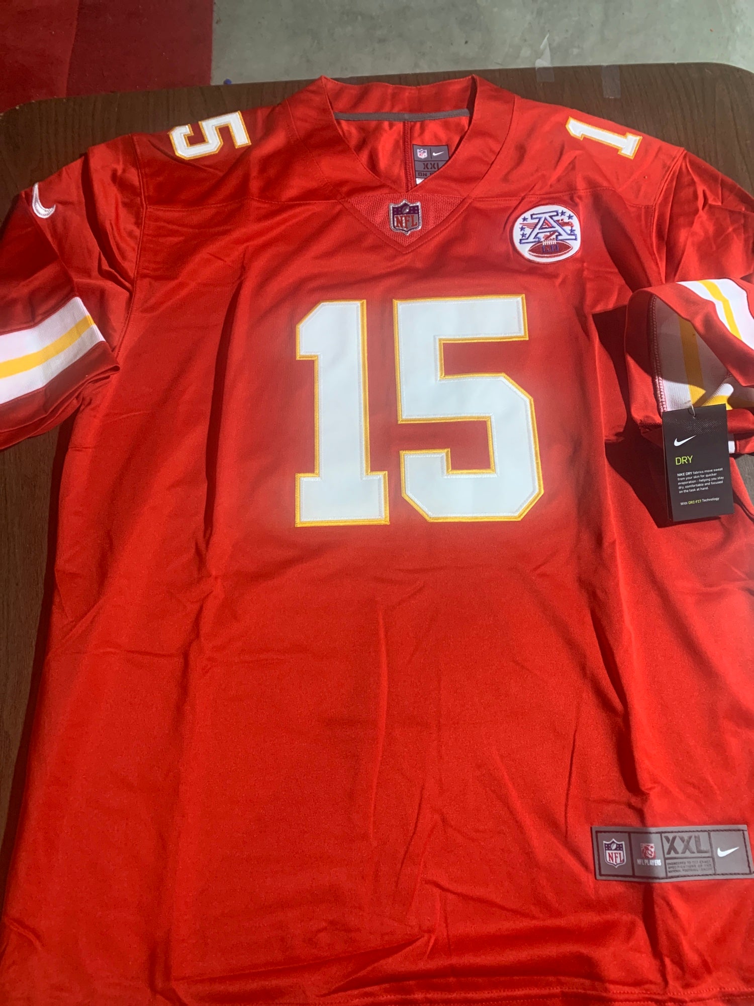 Patrick Mahomes Nike Kansas City Chiefs Super Bowl LVII Jersey $150 Size  2XL New