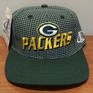 Green Bay Packers Hat Strapback Cap Vintage 90s NFL Football Logo Athletic NWT