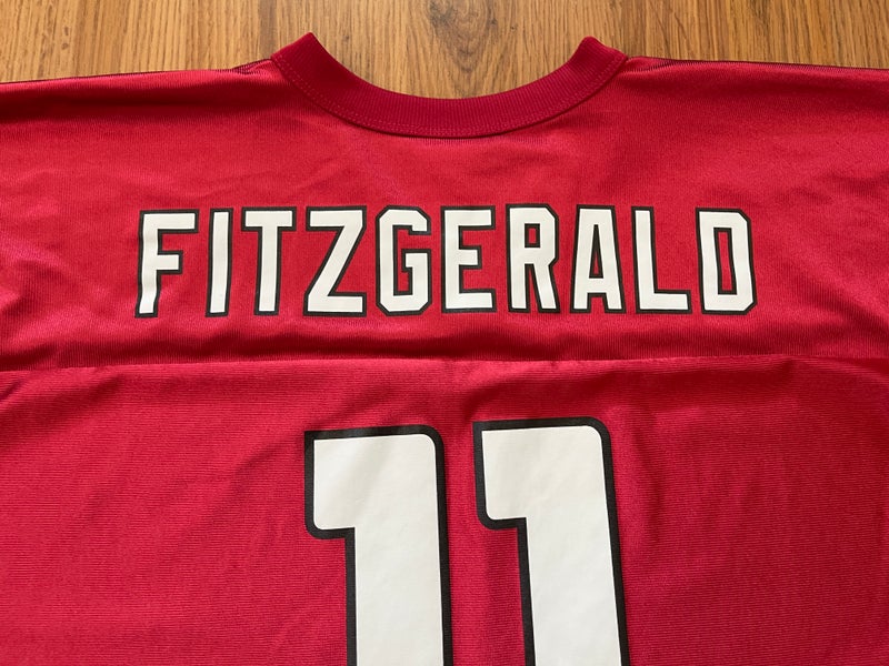 Men's Arizona Cardinals Larry Fitzgerald #11 Nike Red Player Game